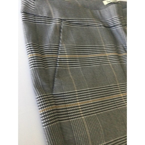 Emma & Olivia Designer Trousers Blk Beige Stripe Size 14 - Picture 2 of 6